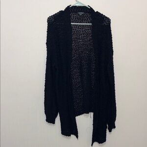 Wild Fable Open Knit Cardigan – Black, Women’s XL